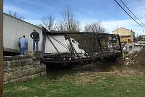Read more about the article Young Lady Truck Driver Destroyed 19th Century Bridge